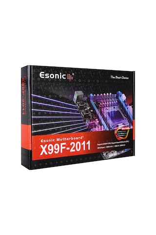 Esonic Boxd X99f-2011ek Intel Socket 2011-v3 Xeon E5 Ddr4 Dımms Slots, Max.64gb Intel H81 X99 Chipset Anakart