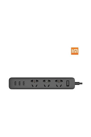 Novahub Xiaomi Hızlı Şarjlı 3 Usb Portlu Taşınabilir Uzatma Kablosu - Siyah, Güvenli Ve Kolay Kullanılabilir Şarj Çözümü