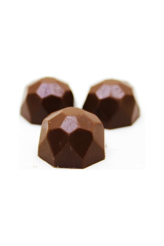 Dark Brown Dökme Fındık Parçacıklı Sargılı Kristal Sütlü Çikolata 1 KG