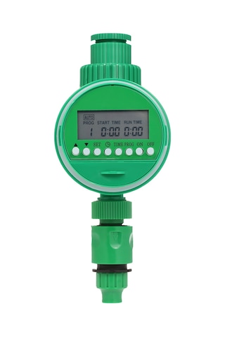 Çıkış Programlanabilir Hortum Musluk Zamanlayıcı 3/4" 1/2" Musluk Otomatik Kablosuz Su Geçidi Bahçe Sulama Sulama Zamanlayıcısı Pil İle Çalışır