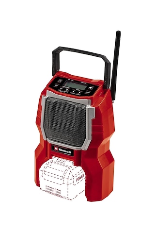 Einhell Akülü Radyo Tc-ra 18 Li Bt - Solo Power X-change Li-ıon, 18 V, 10 W Hoparlör, Bluetooth, Otomatik Kanal Aram