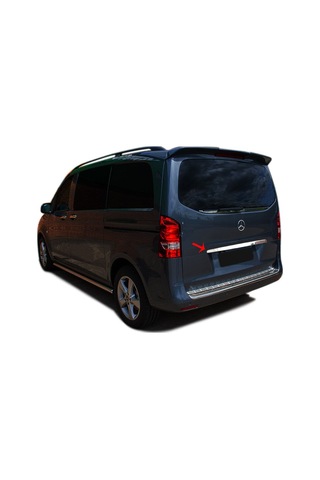 Mercedes Uyumlu Vito 2014 Sonrası Bagaj Çıtası Paslanmaz Çelik