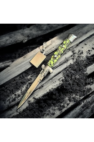 Taşkafa Kurukafa Ramiz Dayı Çakı Set Yeşil