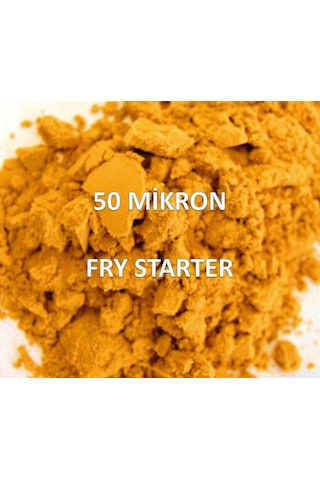 50 G Larva Yemi Fry Starter 50 Mikron Ultra İnce