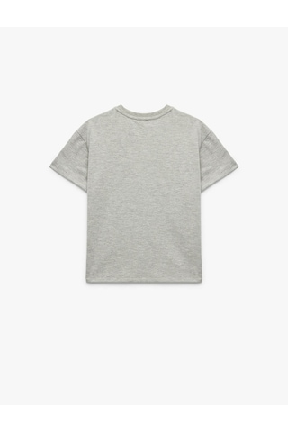Koton Gri Erkek Çocuk T-shirt 5skb10615tk Gri