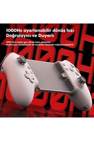 Coofbe 10000hz 36w Şarjlı Type-c Girişli Oyun Kolu Gamepad Telefon Oyun Konsolu Gamepad Joystick Tutucu Konsol