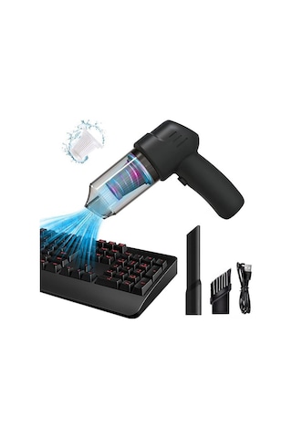 Maiyame 12000 Pa Güçlü Emişli Kablosuz El Süpürgesi, Hepa Filtreli, Taşınabilir Ve Hafif, Ev & Araç Temizliği İçin