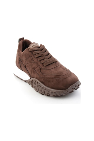 Bambi Kahve Süet Kadın Sneaker K01313004172