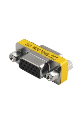 15 Pin Vga Çevirici Dönüştürücü Birleştirici Ek Dişi - Dişi F/f