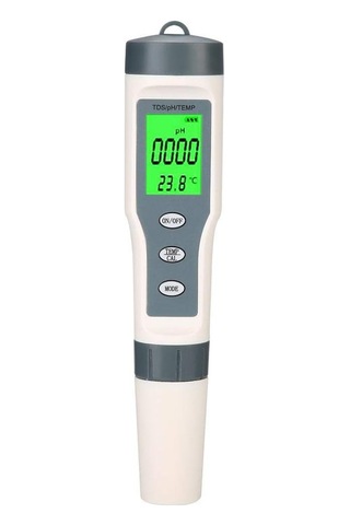 Fdit Dijital Su Kalitesi Test Cihazı Ve Sıcaklık Ölçüm Cihazı 3'ü 1 Arada İdeal Su Test Cihazı İçme Suyu Akvar