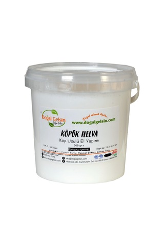 Doğal Gelsin Meşhur Coğrafi İşaretli Kütahya Köpük Helva 500 G