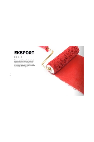 Dekor 2100 Eksport Parmak Boya Rulosu Yedek 10 Cm. - 2 Adet
