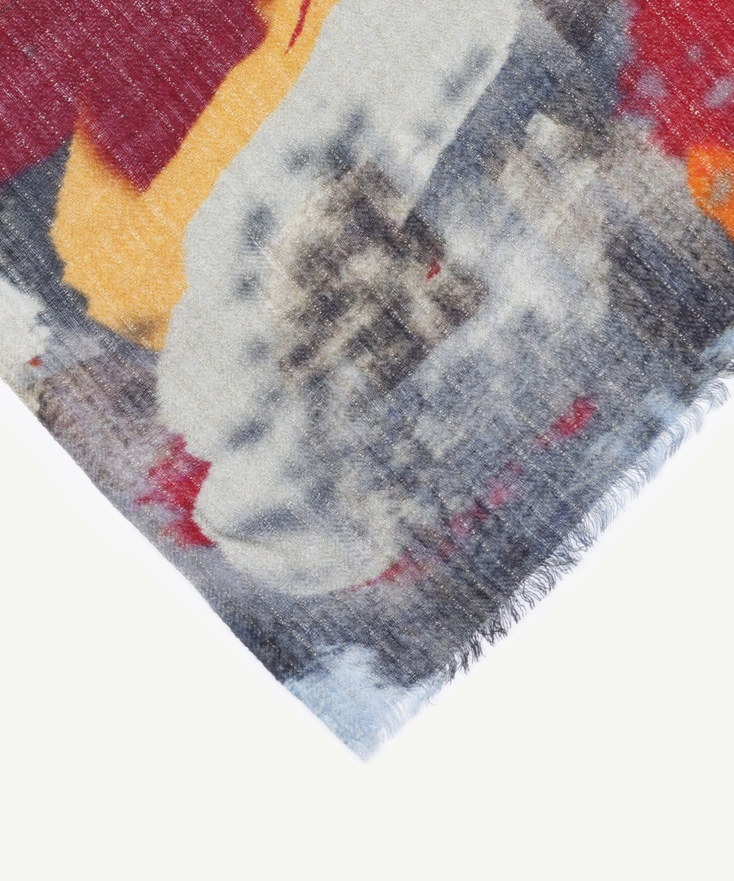 Yargıcı Çok Renkli Yün Şal 25kksl1056x 320 Çok Renkli