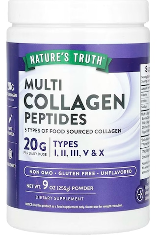 Multi Collagen Peptides 20 G Per Daıly Dose - 9 Oz - 255g Powder
