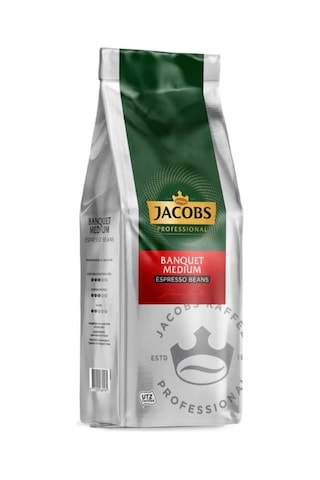 Jacobs Banquet Medium Espresso Beans Çekirdek Kahve 1 KG Jacobs Banquet Medium Espresso Beans Çekirdek Kahve 1 KG