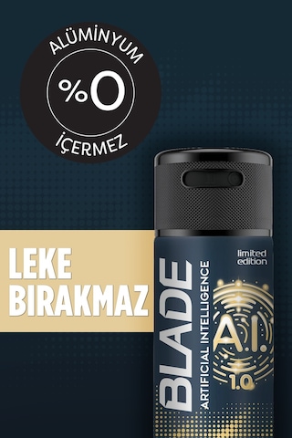 Blade Artificial Intelligence Erkek Sprey Deodorant 6 x 150 ML