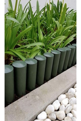 PLASTİK Çim Bordürü 2.3 METRE Çim Ayırıcı YEŞİL