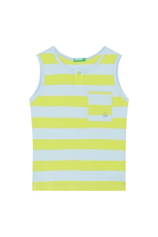 United Colors Of Benetton Erkek Bebek T-shirt Ben.33r9gh00y Yeşil