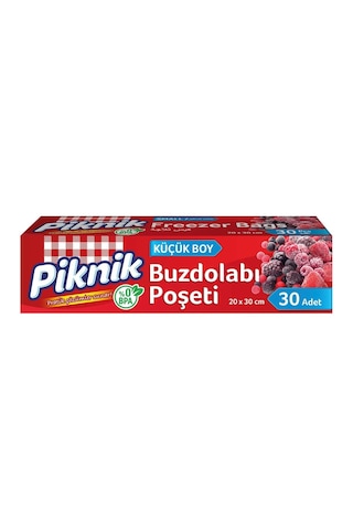 Piknik Buzdolabı Poşeti Küçük 30&apos Lu