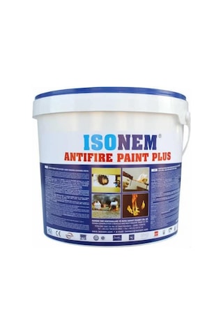İsonem Antifire Paint Plus 120 Dk Yangına Dayanıklı Boya 18 Kg İso-315 Diğer