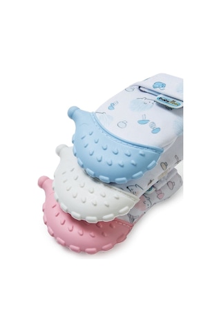 Babyjem Diş Kaşıyıcı Eldiven Kirpi Çok Renkli