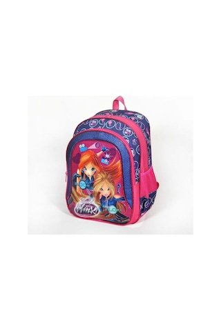 Winx İlkokul Çantası - 2 Bölmeli Pembe