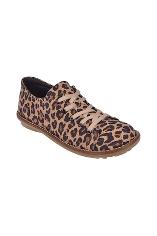 Pullman Hakiki Deri Kadın Casual Ayakkabı 34210 Leopar Leopar