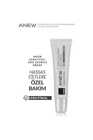 Anew Sensitive+ Göz Çevresi Kremi 15 Ml. Üçlü Paket