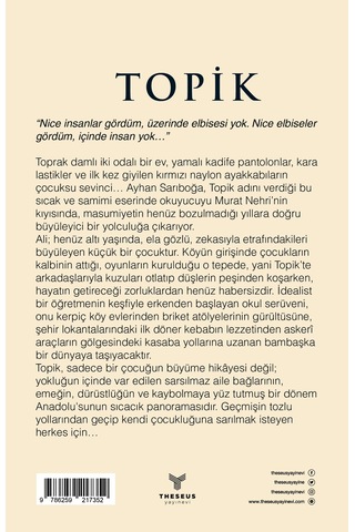 Topik - Ayhan Sarıboğa - Theseus Yayınevi