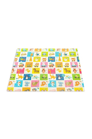 Delt Katlanabilir Çift Taraflı Oyun Matı-oyun Halısı 150x200x1 Cm Taşıma Çantalı
