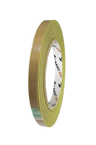 Teflon Bant 13mmx10mt Yapışkanlı Teflon Kaplı Cam Kumaşı Ptfe