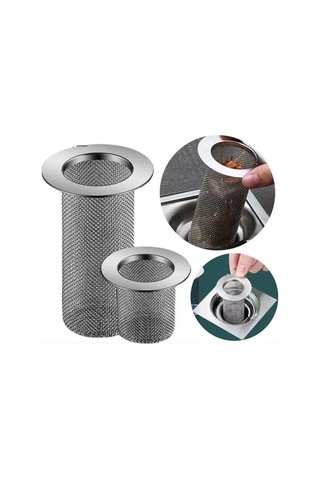 Besthome1 304 Paslanmaz Çelik Kanal Tıkanıklık Önleyici Ağı - 4 Farklı Boyutlu Saç Filtresi Diğer Diğer