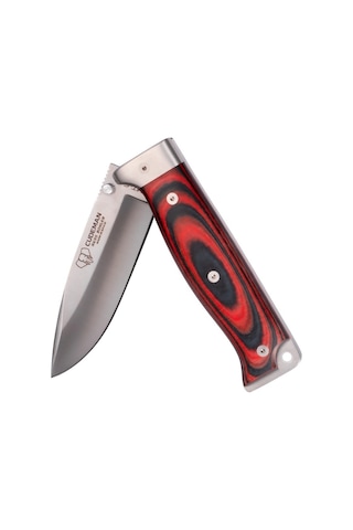 Cudeman 328-wf Mt-6 Bicolor Micarta Saplı Deri Kılıflı Kamp Çakı Çok Renkli
