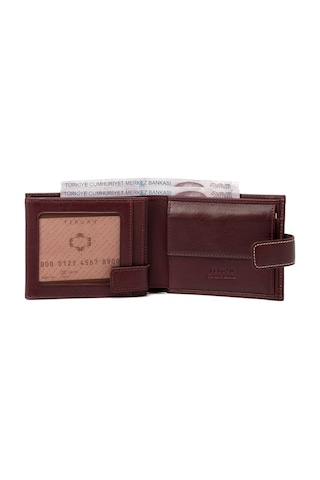 Tergan Taba Unisex Deri Cüzdanı 01638A99
