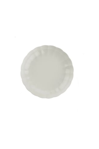 Kütahya Porselen Bone Luz Krem Çukur Tabak 20cm 2 Li Çok Renkli