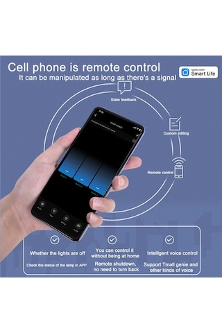 Novahub Akıllı Dokunmatik Anahtar - Tuya Uyumlu Wi-fi Aydınlatma Kontrol Paneli 1/2/3 Yollu Tuya Wifi