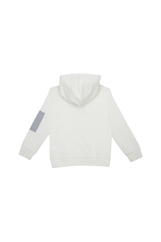 United Colors Of Benetton Benetton Beyaz Erkek Çocuk Baskılı Sweatshirt Bnt-b21627 Ekru