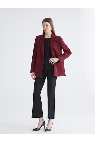 Lcwaıkıkı Classic Kırmızı Kadın Blazer Ceket