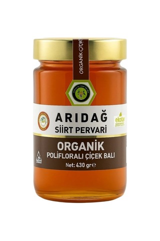 Arıdağ Organik Polifloralı Çiçek Balı 430 G