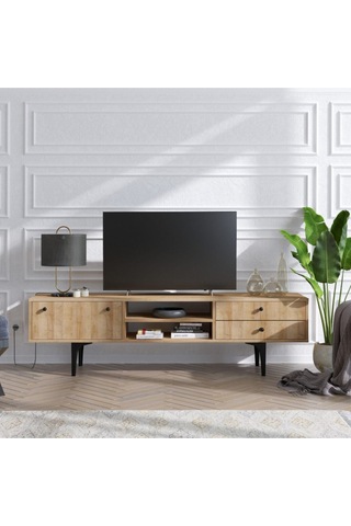 Decormet Alessa Tv Sehpası Safir Meşe Diğer