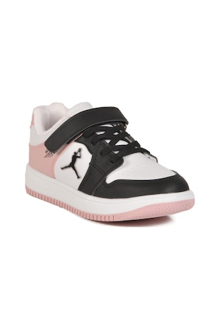 Pudra Cırtlı Kız Çocuk Sneaker Haykat Kısa F Pudra