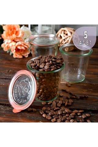 Weck 290 Ml Cam Saklama Kavanoz Seti 5 Adet