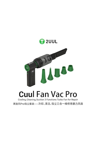 2uul Da970 Cuul Fan Pro Çok Fonksiyonlu Turbo Fan Üfleme + Vakum + Temizlik