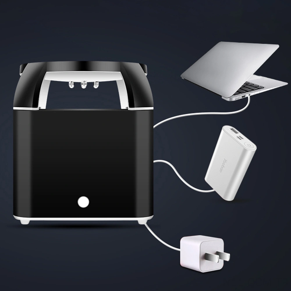 Qingmipy Usb Girişli Fiziksel Ölümcül Komar Katili, 20-30 M² Çalışma Alanı, 40db Sessiz, Beyaz Kare Tasarım, Temizliği Kolay