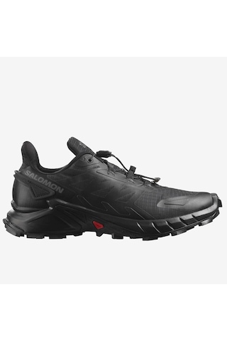 Salomon Supercross Womens Walking Shoes Lastik Bağcıklı Kadın Outdoor Yürüyüş Ayakkabısı Siyah