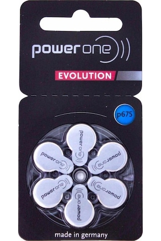 Powerone Evolutıon 675 Numara Işitme Cihazı Pili 5 Paket 30 Adet