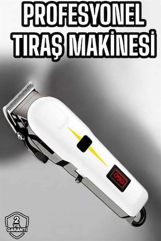 Tıraş Makinesi Profesyonel Saç Ve Sakal Kesme Milim Ayarlı Dijital Göstergeli Yeni Nesil Najmaddin