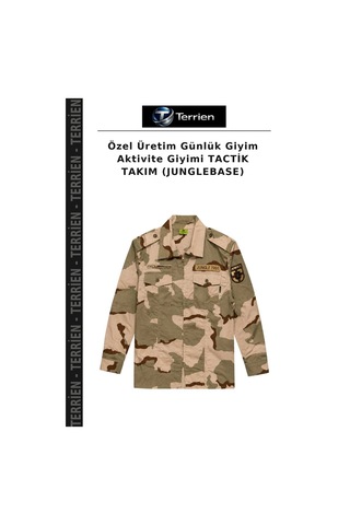 Özel Üretim Günlük Giyim Aktivite Giyimi Tactik Takım Junglebase Çok Renkli