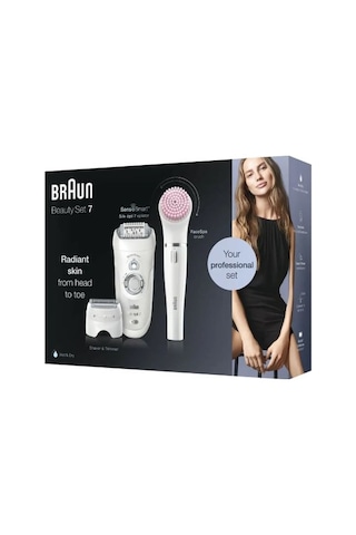 Braun Silk-Epil 7 7875 SensoSmart Kablosuz Islak ve Kuru Epilatör
