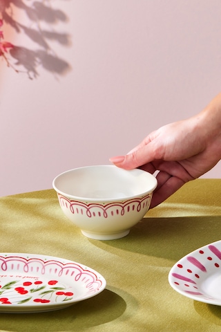 Karaca Cherry Time Çerezlik 11 Cm Pembe